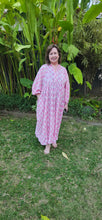 Load image into Gallery viewer, Willow Dress in Pink Bali Print