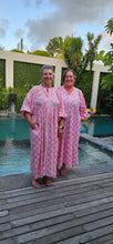Load image into Gallery viewer, Willow Dress in Pink Bali Print