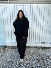 Load image into Gallery viewer, Mimi L/S Tee Black Red Heart