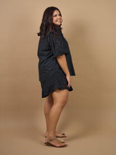 Load image into Gallery viewer, Adri Blouse Black Broderie Anglaise