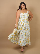 Load image into Gallery viewer, Zoe Maxi Dress Saffron Bouquet