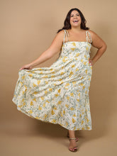 Load image into Gallery viewer, Zoe Maxi Dress Saffron Bouquet