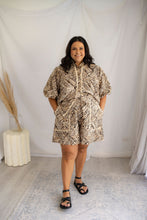 Load image into Gallery viewer, Jessie Shorts Mocha Print