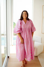 Load image into Gallery viewer, Willow Dress in Pink Floral