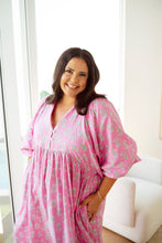 Load image into Gallery viewer, Willow Dress in Pink Floral