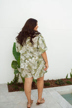 Load image into Gallery viewer, Jessie Shorts Green Palm Print