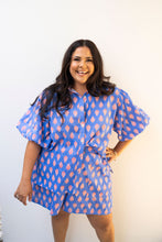 Load image into Gallery viewer, Adri Blouse Blue Paisley Print