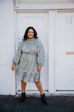Load image into Gallery viewer, Monica Dress Sage Print
