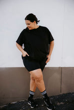 Load image into Gallery viewer, Black SHORT Bikers