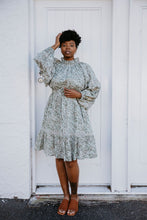 Load image into Gallery viewer, Monica Dress Sage Print