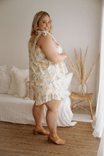 Load image into Gallery viewer, Evelyn Tie Up Cami Saffron Bouquet