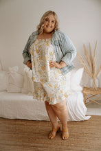 Load image into Gallery viewer, Evelyn Tie Up Cami Saffron Bouquet