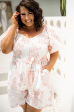 Load image into Gallery viewer, Jenni Playsuit White Floral