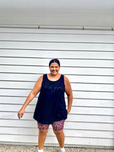 Load image into Gallery viewer, Logo Singlet Black