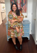 Load image into Gallery viewer, Kelly Dress 2.0 Green Floral
