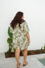 Load image into Gallery viewer, Jessie Shorts Green Palm Print
