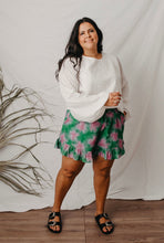 Load image into Gallery viewer, Floral Spray &#39;&#39;Ava&quot; Frill Shorts
